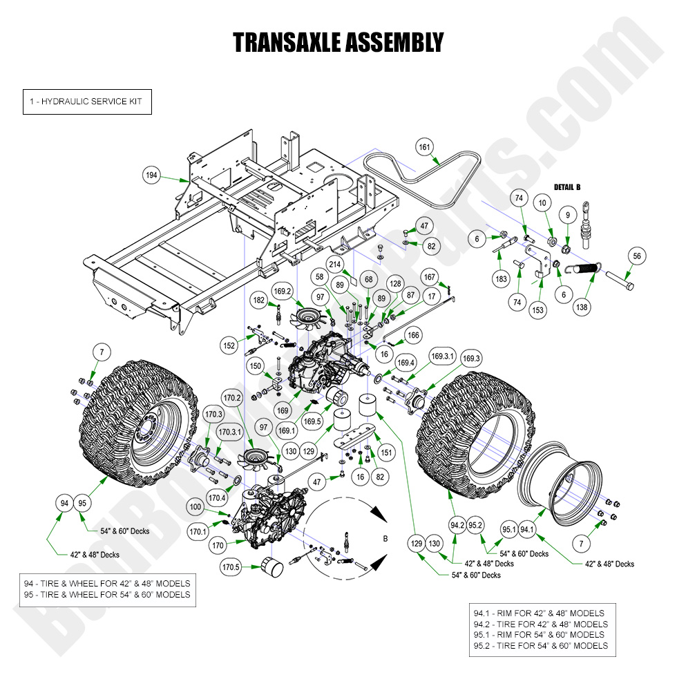 2023 Maverick HD - Transaxle Assembly